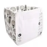 [05235-300] Panier de rangement Forest | Blanc/Gris