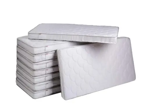 [00211-12Q] Matras Gewatteerd 89x90x5cm | Wit