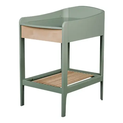 [00214-90] Verzorgingstafel Wave Light Green/Wax | Groen