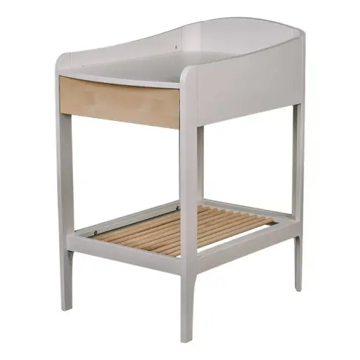 [00214-91] Verzorgingstafel Wave White/Wax | Wit