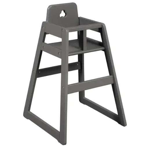 [00400-05] Chaise haute Marita Seal Grey| Anthracite