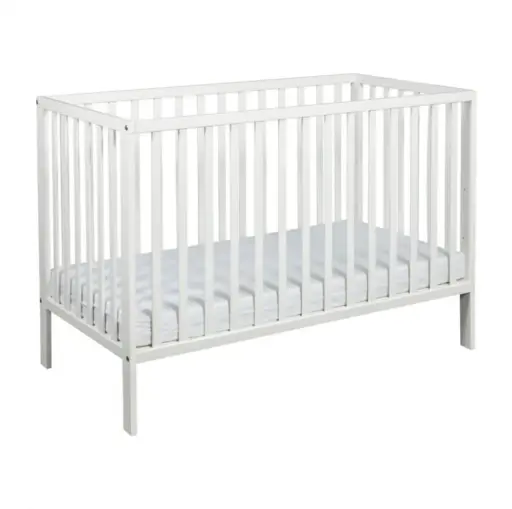 [00210-50] Lit 60x120cm Alva White | Blanc