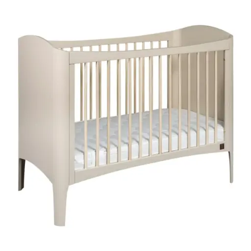 [00210-93] Bed 60x120cm Wave Sand/Wax | Beige