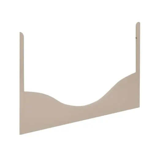 [00209-93] Zijpaneel Bed 60x120cm Wave Sand | Beige