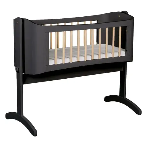 [00211-92] Schommelwieg Wave Black Satin/Wax | Zwart