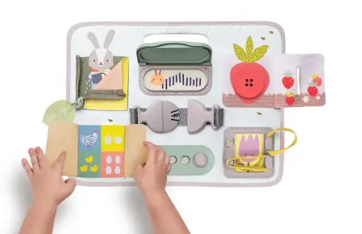 [13295-TAF] Activity Buckles Board