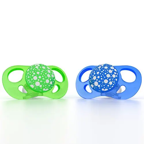 [78089-00] Fopspenen 6+m Blue/Green | Blauw/Groen