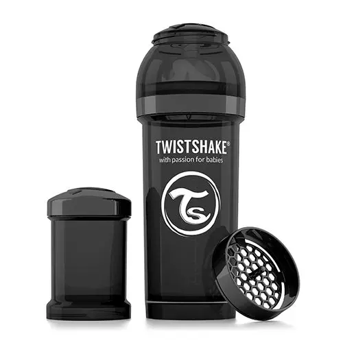 [78043-00] Fles 260ml Black | Zwart