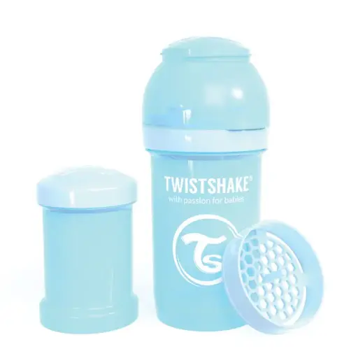 [78250-00] Fles 180ml Pastel Blue | Blauw