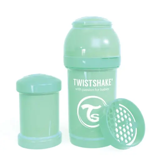 [78251-00] Fles 180ml Pastel Green | Groen
