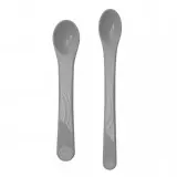 [78194-00] Lepelset 2 Stuks Pastel Grey | Grijs