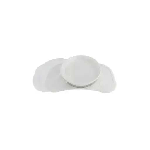 [78443-00] Click-Mat Mini + Assiette White | Blanc