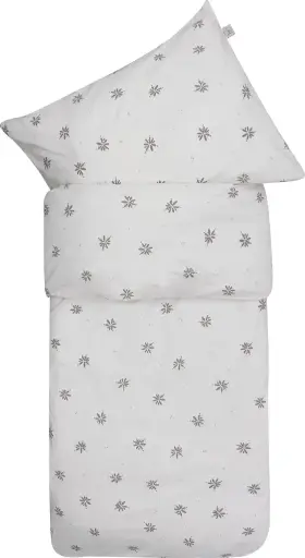 [01162-713] Tuck-Inn Dekbedovertrek 100x135cm Little Charm | Ecru