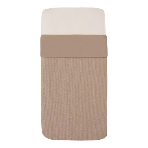 [01313-719] Tuck-Inn Deken 40x80cm Waves Urban Taupe | Taupe