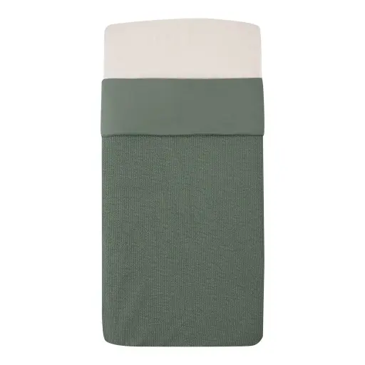 [01313-720] Tuck-Inn Deken 40x80cm Waves Forest Green | Groen