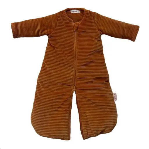 [01504-727] Winterslaapzak Sleep&Go Corduroy 0-4m Hazel Brown | Bruin