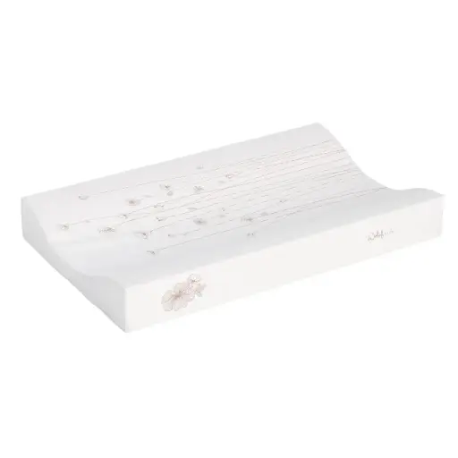 [11055-012] Waskussen 72x44cm Flower Powder | Wit