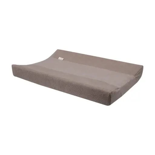 [02514-706] Waskussenhoes Velvet Rib Warm Grey | Grijs