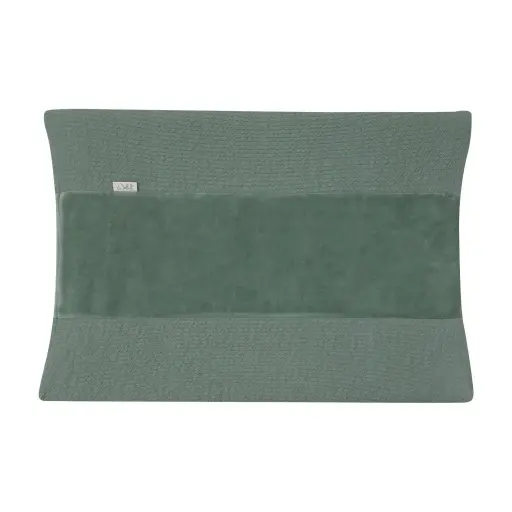 [02515-720] Waskussenhoes Waves Forest Green | Groen