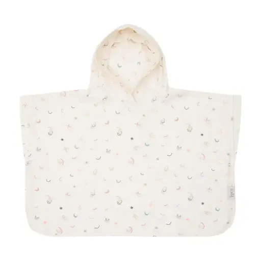 [01605-704] Poncho Tetra Magical Days | Meerkleurig