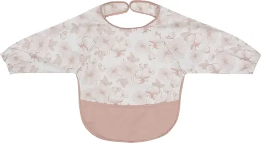 [01659-712] Slab Lange Mouwen Flower Powder | Wit/Roze