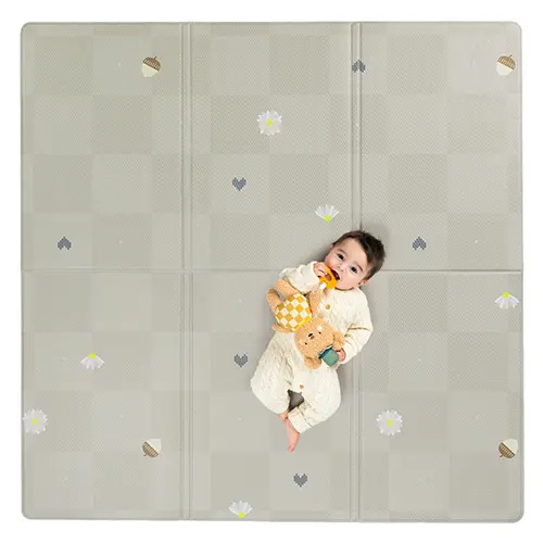 [13665-TAF] Fold & Play Checkers Mat